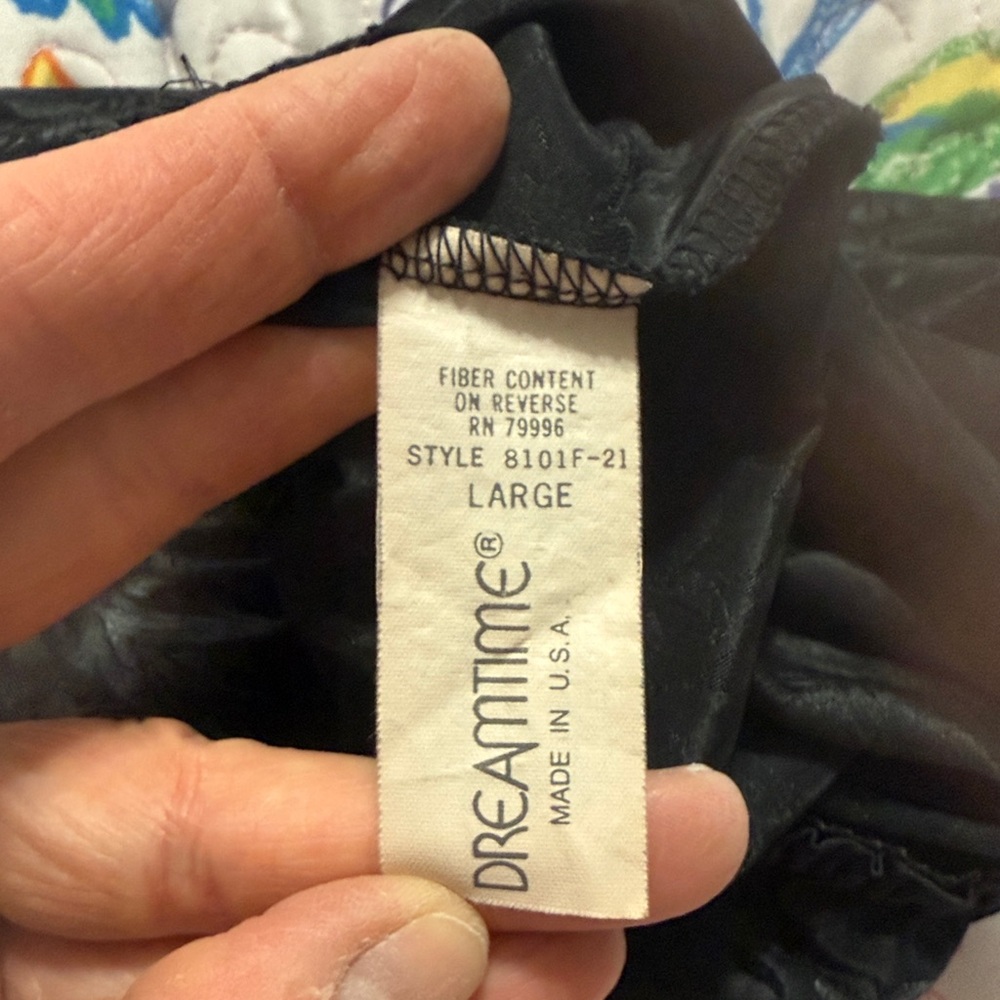Dreamtime Vintage Mini Skirt Slip Intimates Size: L - Picture 5 of 6
